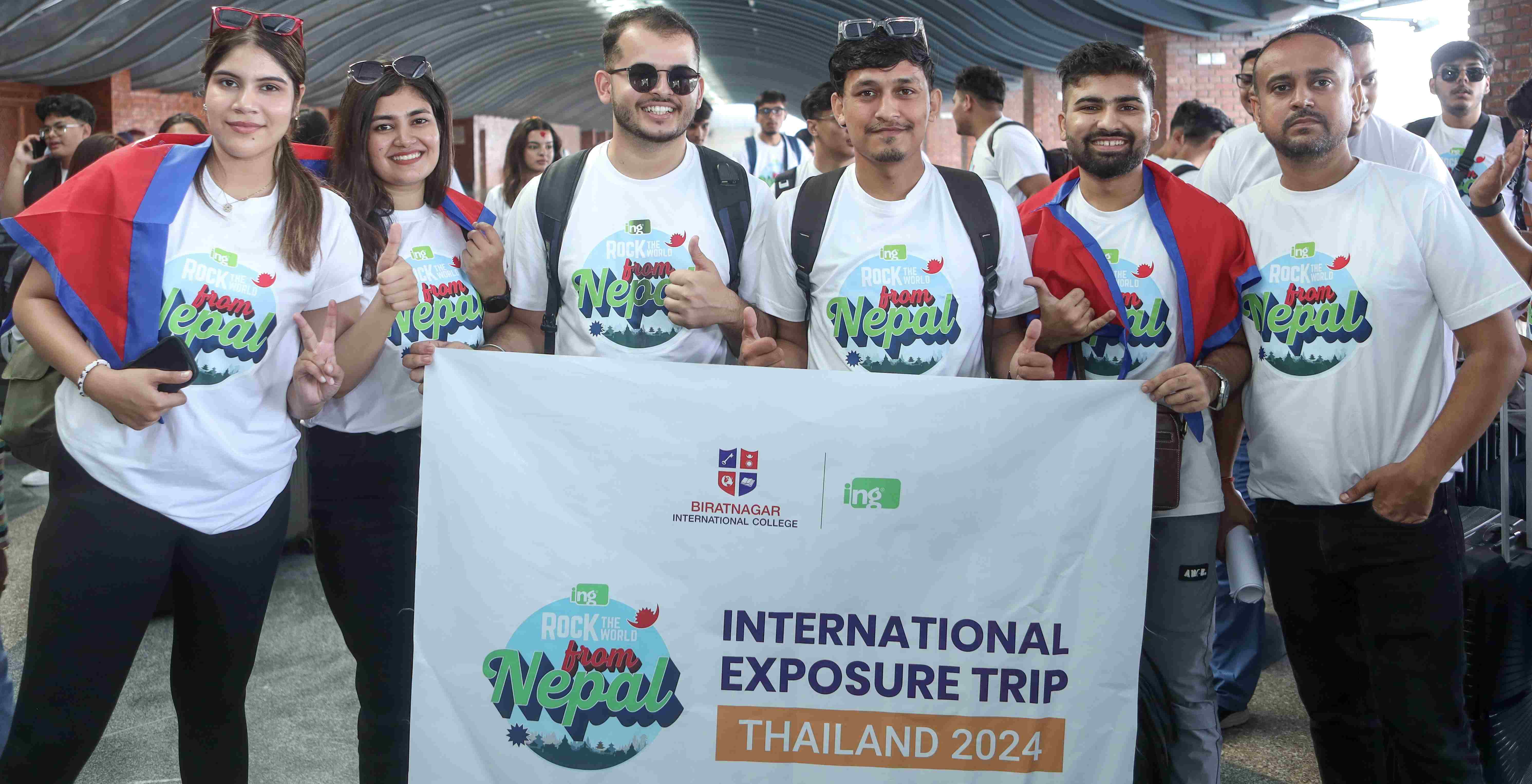 Students of BIC Ready to Educational Trip to Thailand